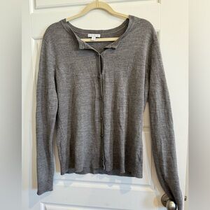 Soft Grey Cardigan